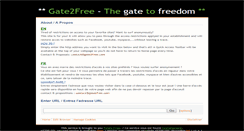 Desktop Screenshot of gate2free.com
